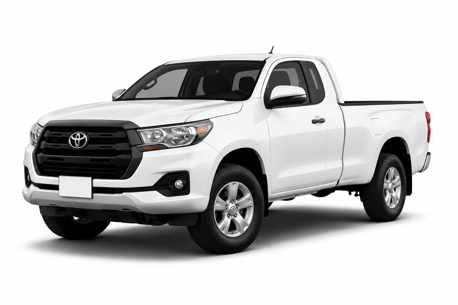 Pickup utilitaire blanc